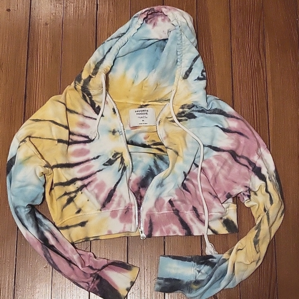 Rue 21- Tye Dye Cropped Jacket